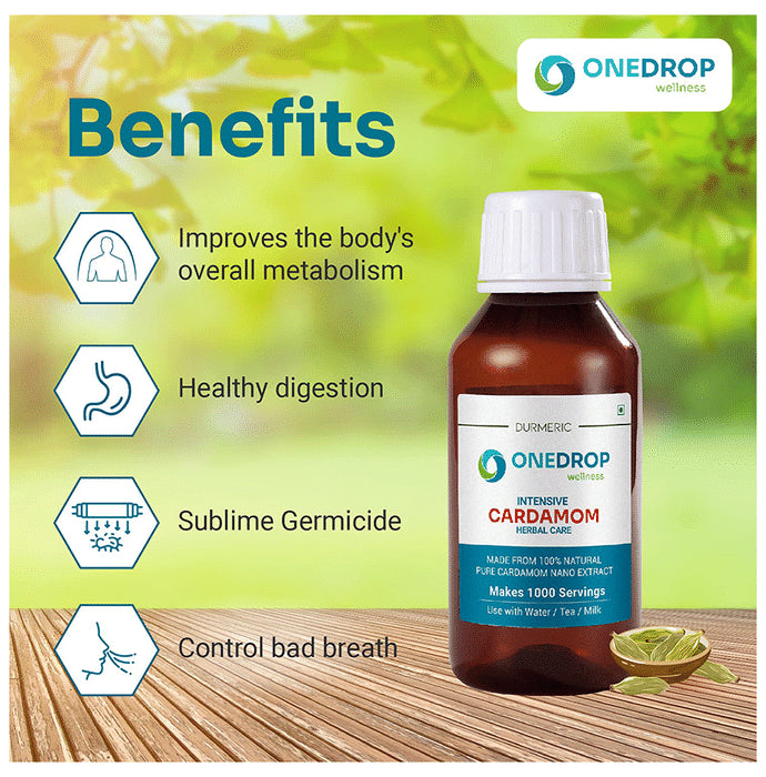 Durmeric Onedrop Intensive Cardamom Herbal Care Oral Drops
