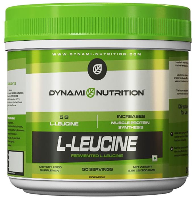 Dynami Nutrition Fermented L-Leucine Powder Pineapple - Classic Derma