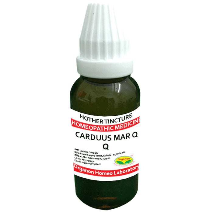 Organon Carduus Mar Mother Tincture Q - Classic Derma