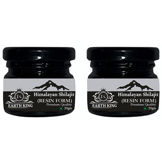 Earth King Himalayan Shilajit (Resin Form) 20gmEach - Classic Derma