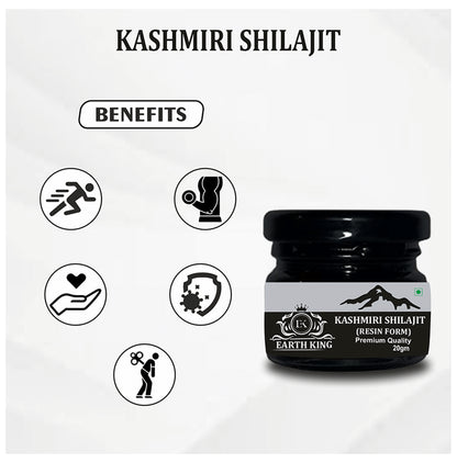 Earth King Kashmiri Shilajit (Resin Form)