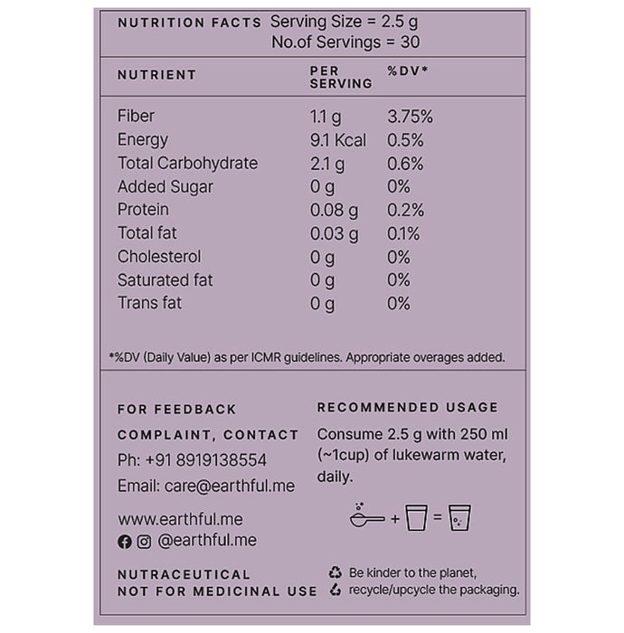 Earthful Gut Reset Acidity + Constipation