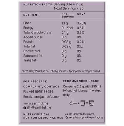 Earthful Gut Reset Acidity + Constipation