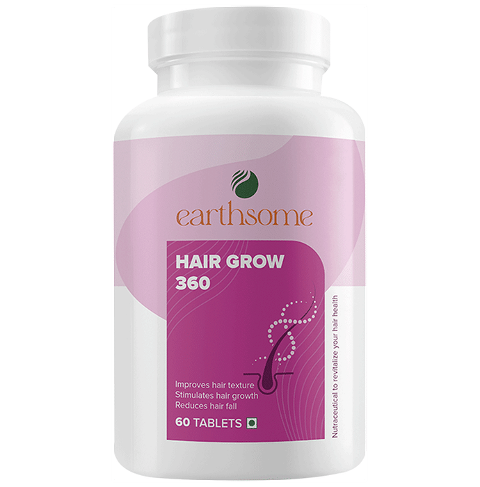 Earthsome Hair Grow 360 Tablet - Classic Derma