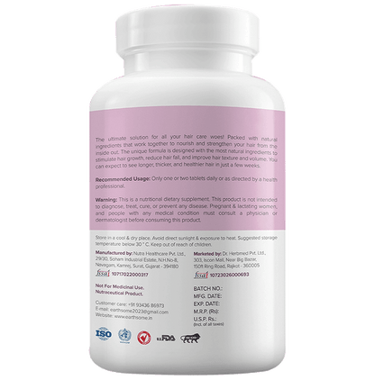 Earthsome Hair Grow 360 Tablet
