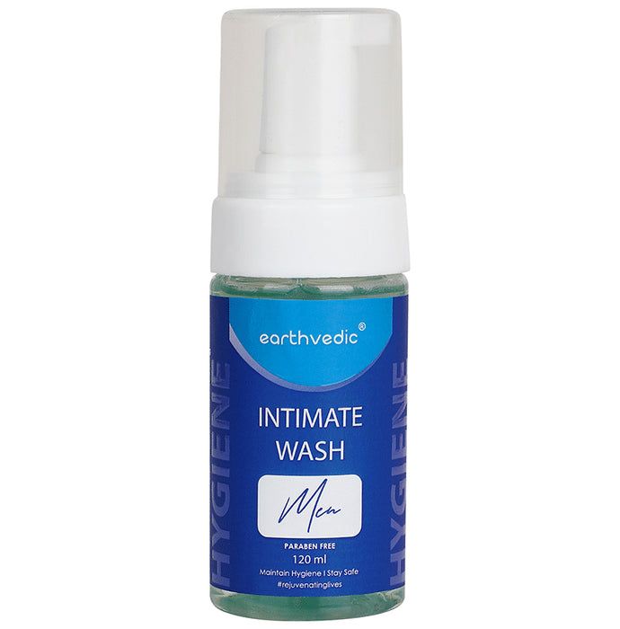 Earthvedic Intimate Wash Men Paraben Free - Classic Derma