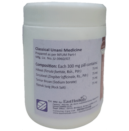 East Herbals Habbe Hilteet Pills (40 Each)