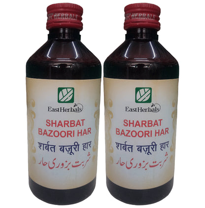 East Herbals Sharbat Bazoori Har (200ml Each) - Classic Derma