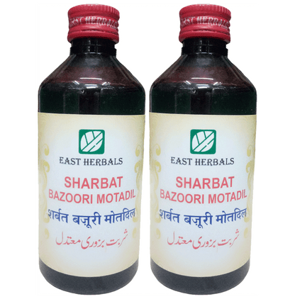 East Herbals Sharbat Bazoori Motadil (200ml Each) - Classic Derma