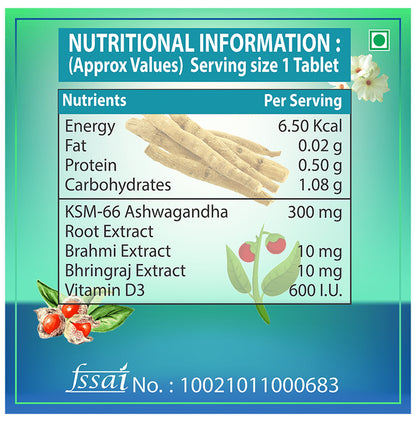 Eatab Ashwacalm in Effervescent Tablet