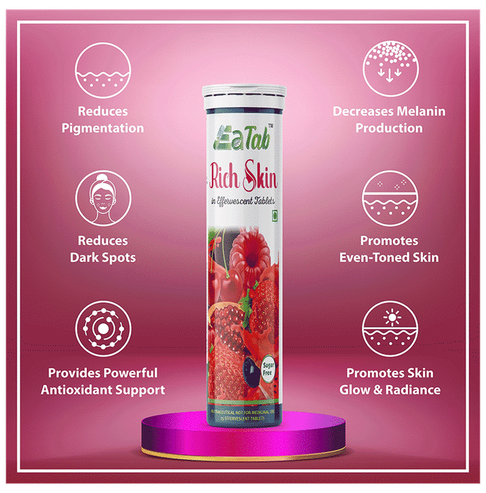 Eatab Rich Skin in Effervescent Tablets (25 Each) Sugar Free