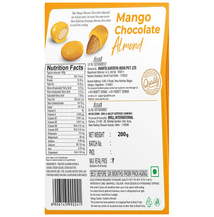 Eatriite Chocolate Dry Fruits Mango Almond