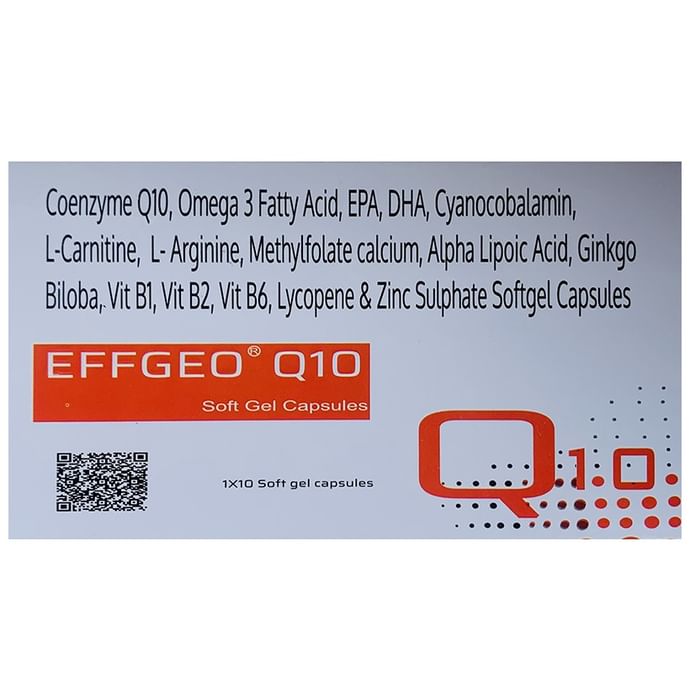 Effgeo Q10 Softgel Capsule - Classic Derma
