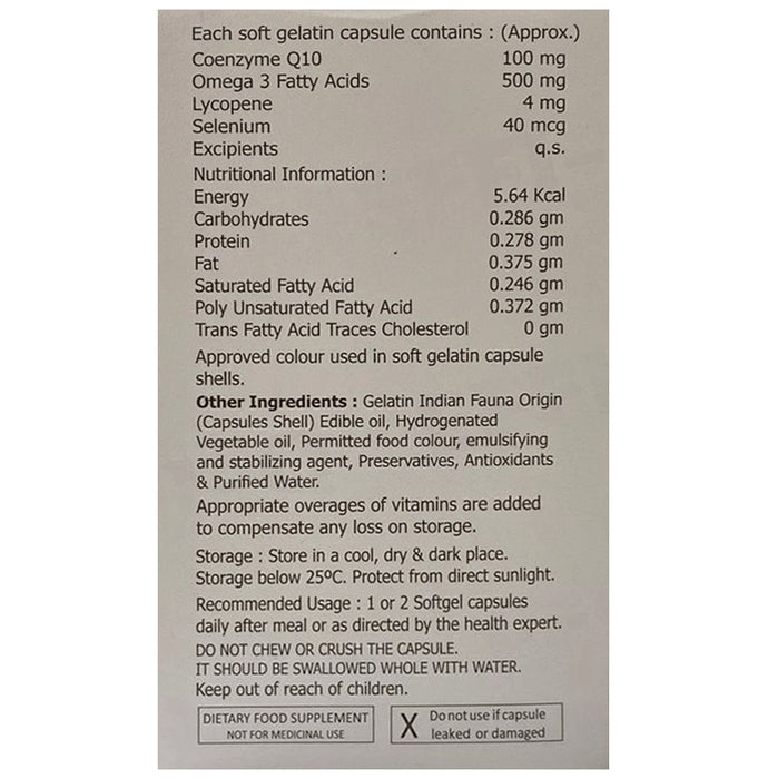 Effi-Q Softgel Capsule