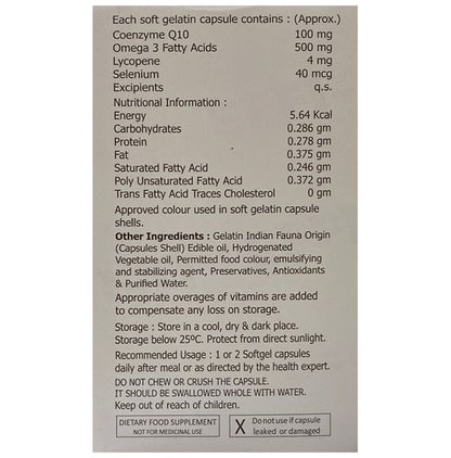 Effi-Q Softgel Capsule