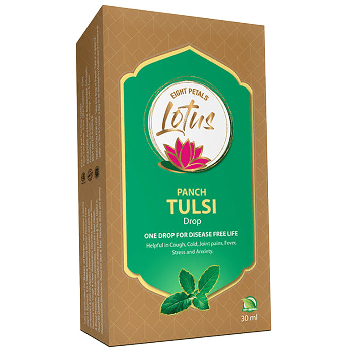 Eight Petals Lotus Panch Tulsi Drop
