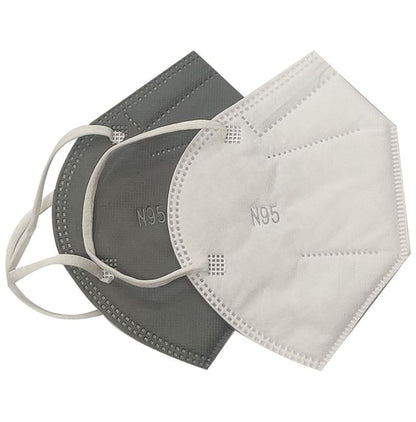 Ekana 5 Layer Filtration N95 Mask White, Grey - Classic Derma