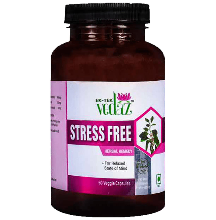 Ek-Tek Vedaz Stress Free Veggie Capsule - Classic Derma