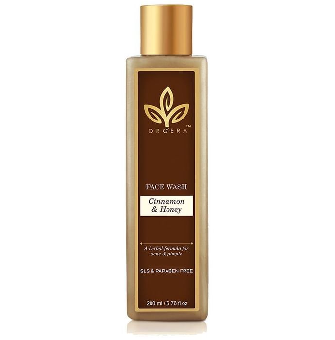 Orgera Cinnamon and Honey SLS Paraben Free Face Wash - Classic Derma