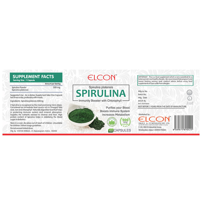 Elcon Spirulina Capsule