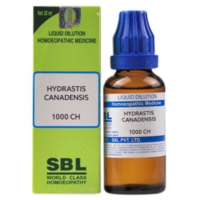 SBL Hydrastis Canadensis Dilution 1000 CH - Classic Derma