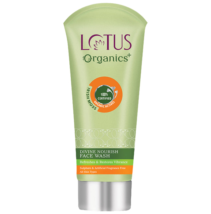 Lotus Organics+ Divine Nourish Face Wash - Classic Derma