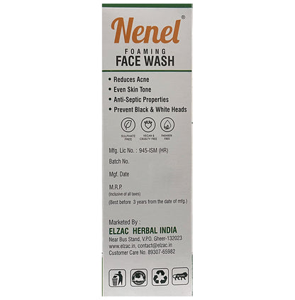 Elzac Nenel Fomaing Face Wash