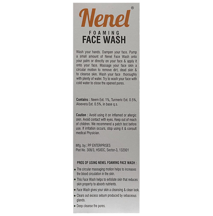 Elzac Nenel Fomaing Face Wash