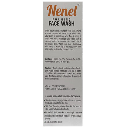 Elzac Nenel Fomaing Face Wash