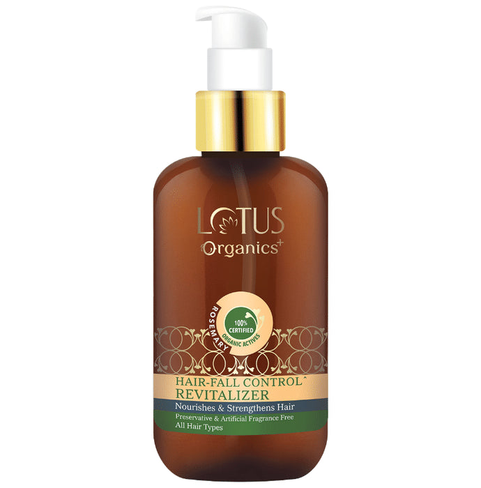 Lotus Organics+ Hair-Fall Control Revitalizer - Classic Derma