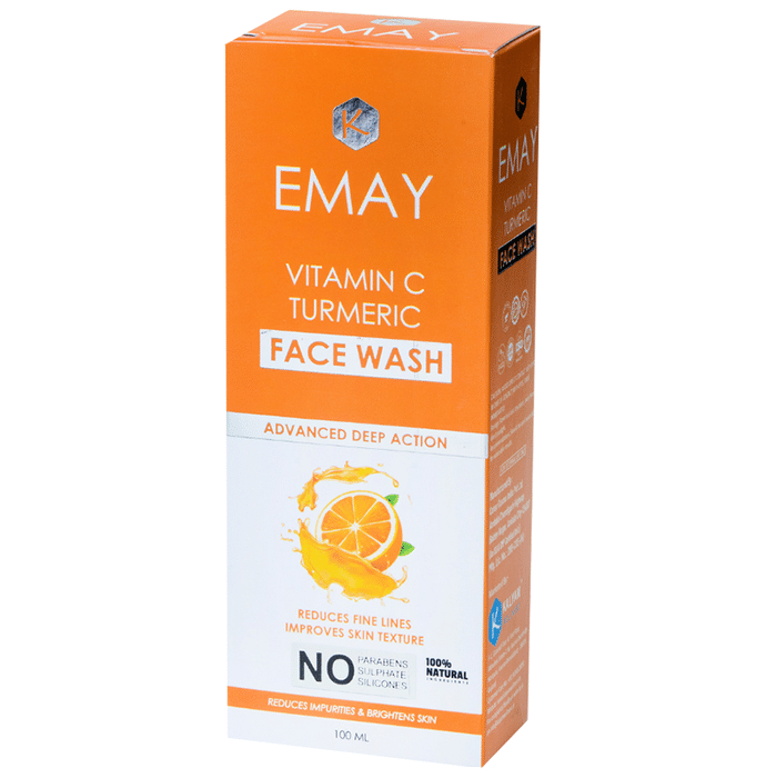 Emay Vitamin C Turmeric Face Wash - Classic Derma