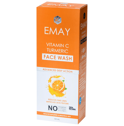 Emay Vitamin C Turmeric Face Wash - Classic Derma