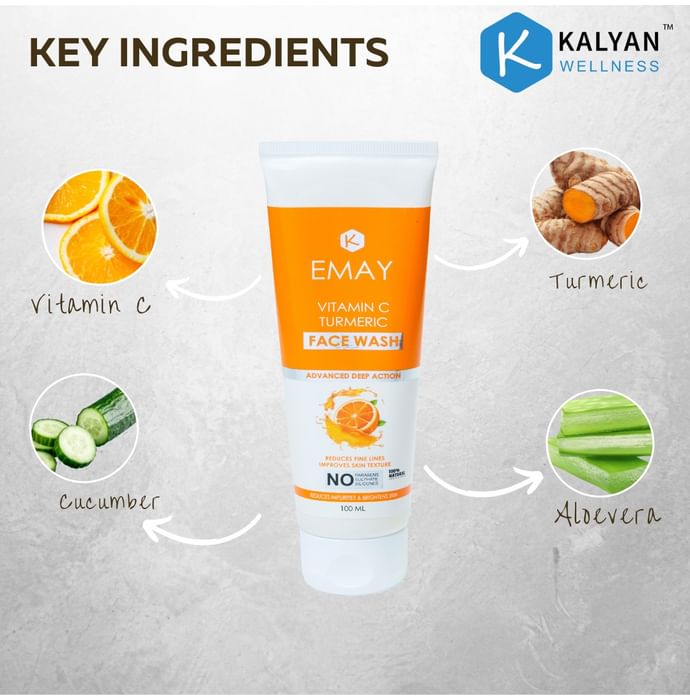 Emay Vitamin C Turmeric Face Wash