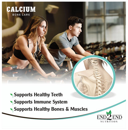 End2End Nutrition Calcium Vitamin D3 Veg Tablet