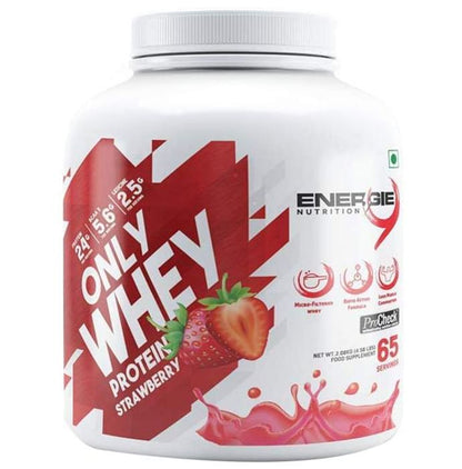 Energie 9 Nutrition Only Whey Protein Strawberry - Classic Derma