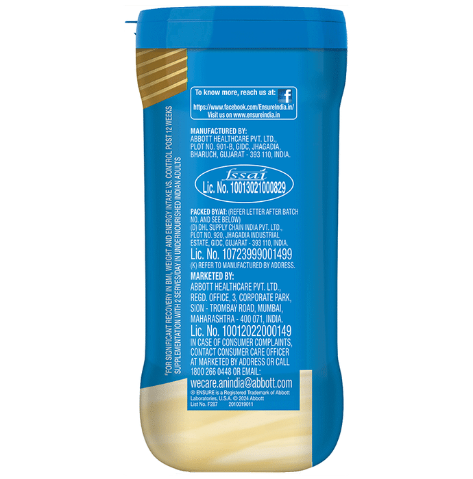 Ensure Plus Powder Scientifically Formulated to Support Recovery Vanilla