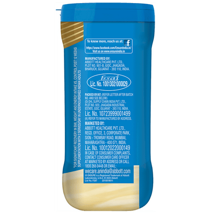 Ensure Plus Powder Scientifically Formulated to Support Recovery Vanilla
