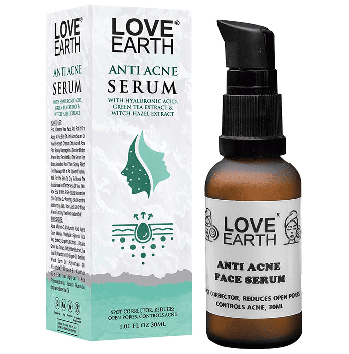 Love Earth Anti Acne Face Serum - Classic Derma