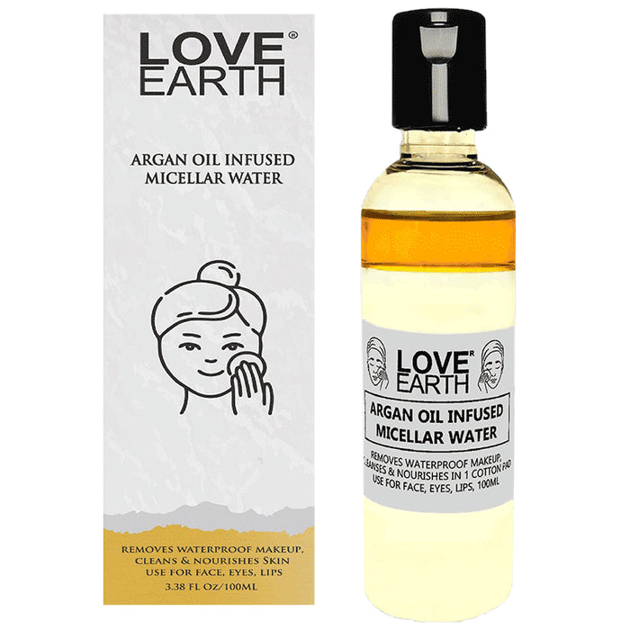 Love Earth Argan Oil Infused Micellar Water - Classic Derma