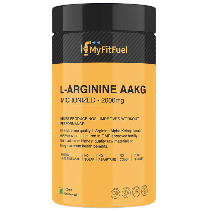 MyFitFuel L-Arginine AAKG Micronized 2000mg Unflavored - Classic Derma
