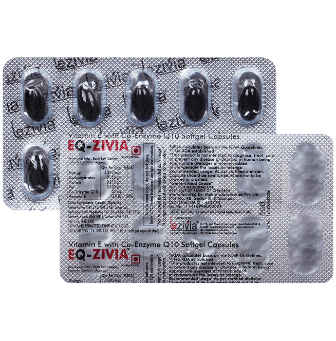 EQ-Zivia Soft Gelatin Capsule - Classic Derma