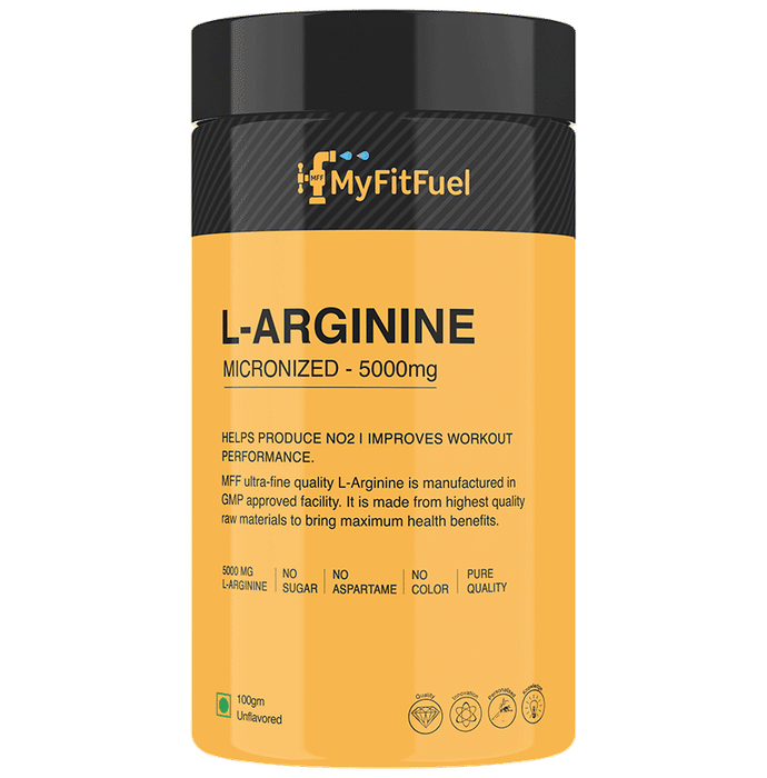 MyFitFuel L-Arginine Micronized 5000mg Powder Unflavoured - Classic Derma