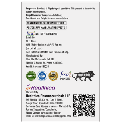 Erective Sachet