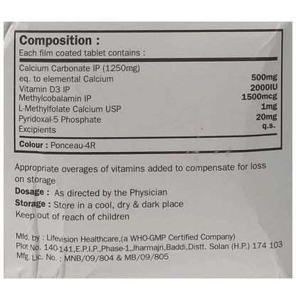 Eroscal Tablet