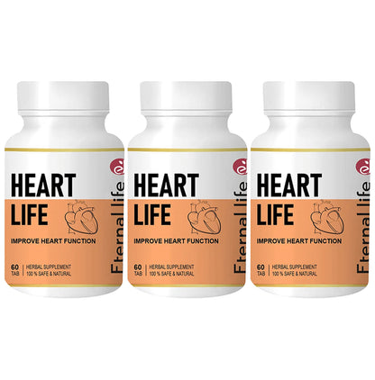 Eternal Ayurveda Heart Life Tablet (60 Each) - Classic Derma