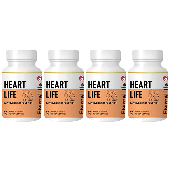 Eternal Ayurveda Heart Life Tablet (60 Each) - Classic Derma