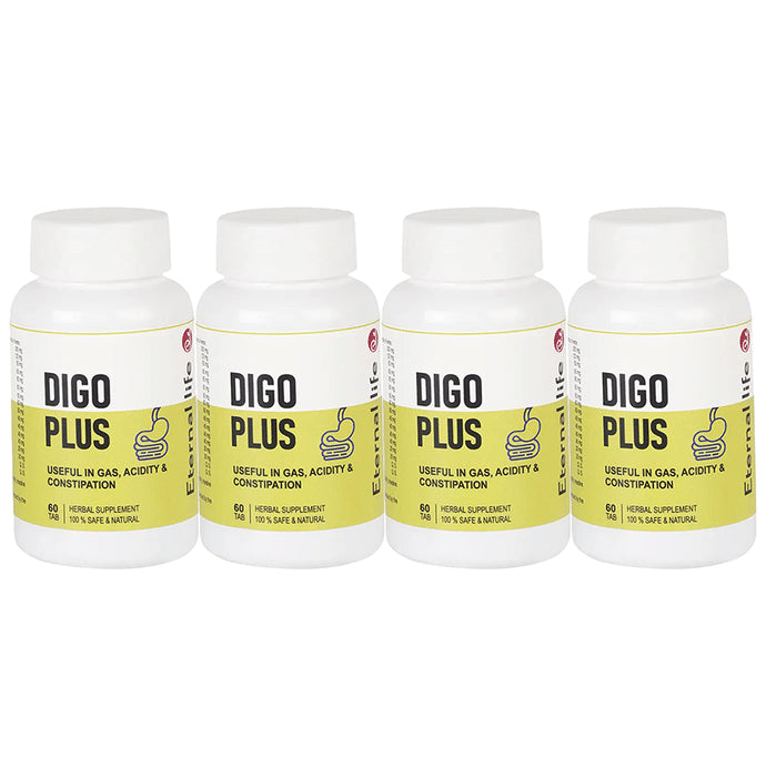 Eternal Life Ayurveda Digo Plus Tablet (60 Each) - Classic Derma