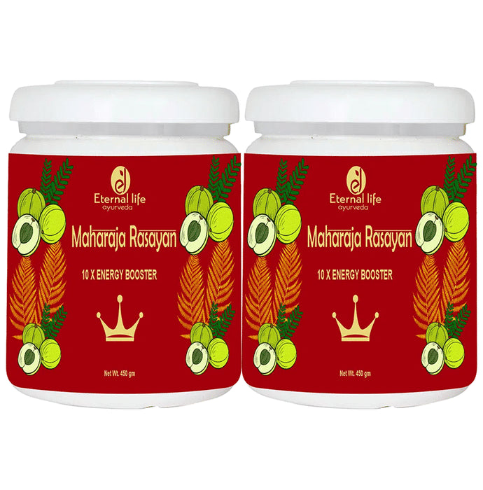 Eternal Life Ayurveda Maharaja Rasayan (450gm Each) - Classic Derma