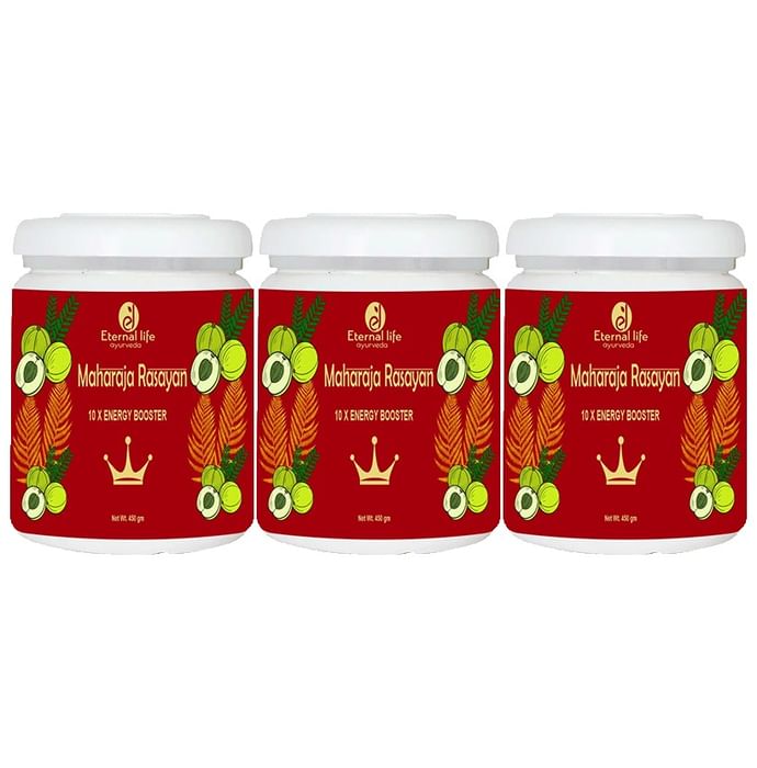 Eternal Life Ayurveda Maharaja Rasayan (450gm Each) - Classic Derma