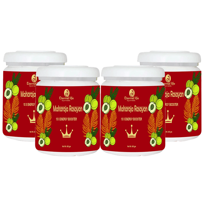 Eternal Life Ayurveda Maharaja Rasayan (450gm Each) - Classic Derma